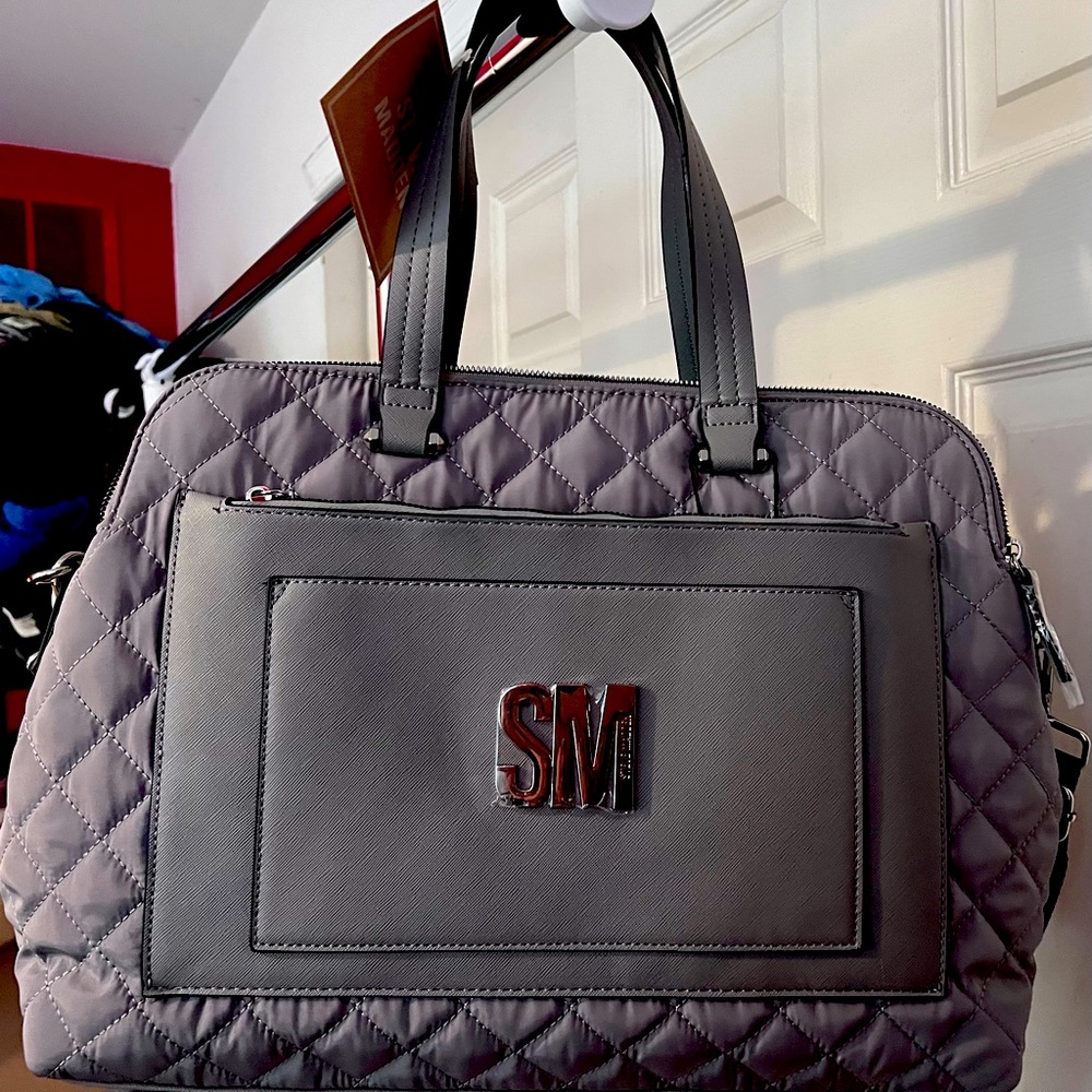 Steve Madden gray laptop NWT